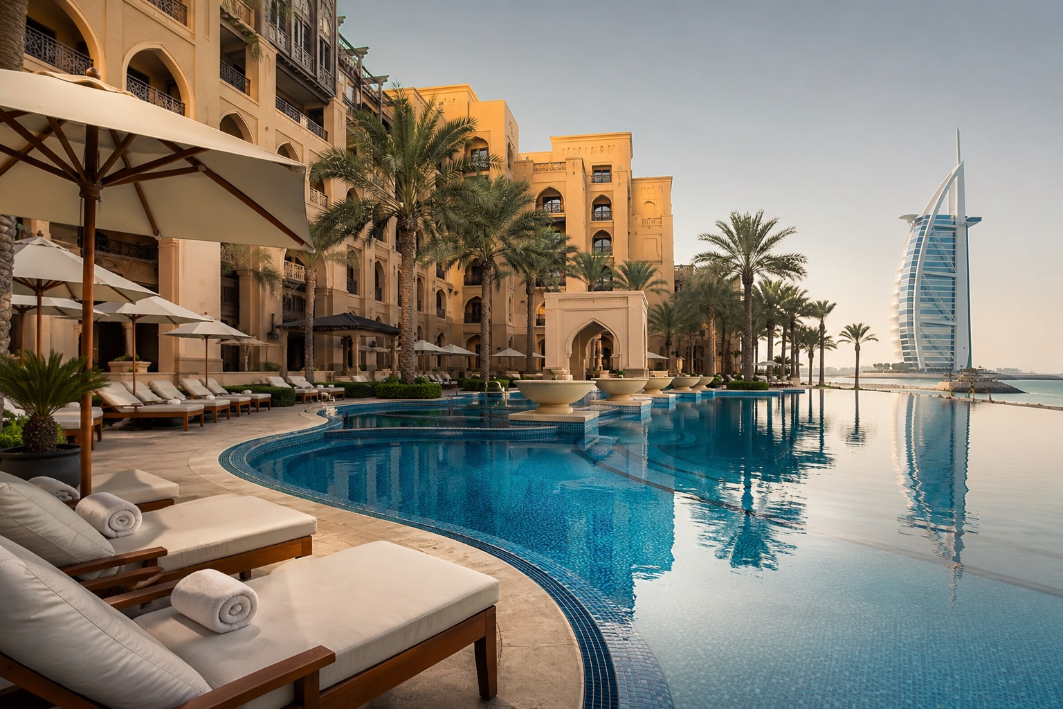 Luxury hotel in Dubai