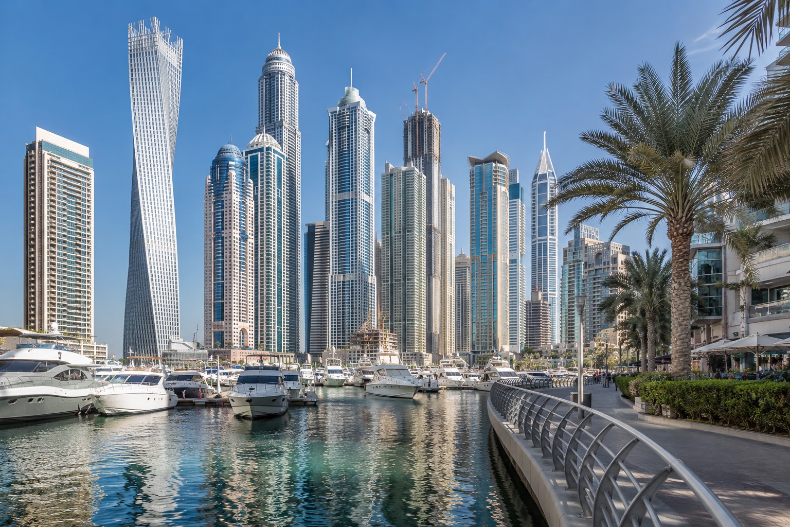 Dubai Marina travel experience