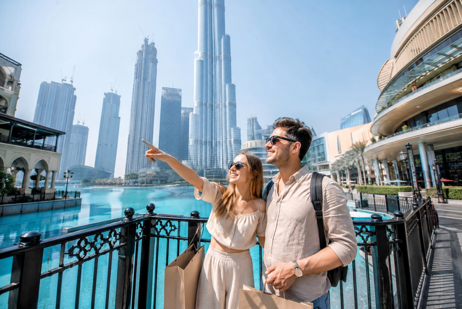 Dubai shopping and city tour
