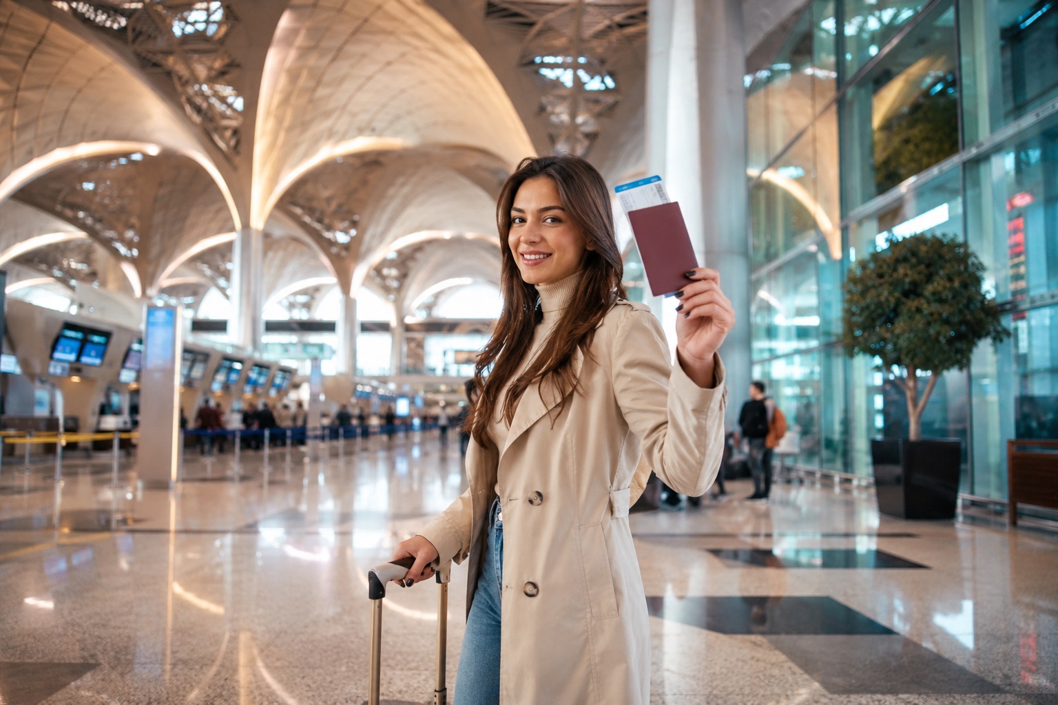 Airport Visa Change Trip